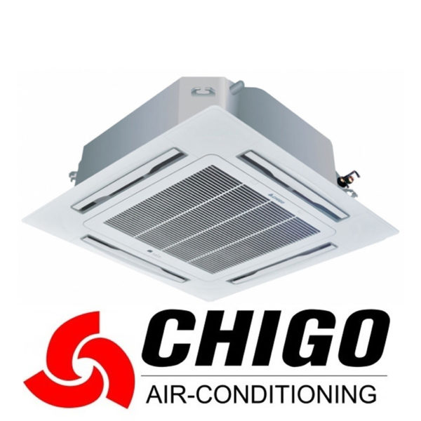Кассетный кондиционер Chigo CCA-18HVR1 / COU-18HDR1 со склада в Ростове, для площади до 50 м2. Официальный дилер! Кассетный кондиционер Chigo CCA-18HVR1 / COU-18HDR1 со склада в Ростове, для площади до 50 м2. Официальный дилер!